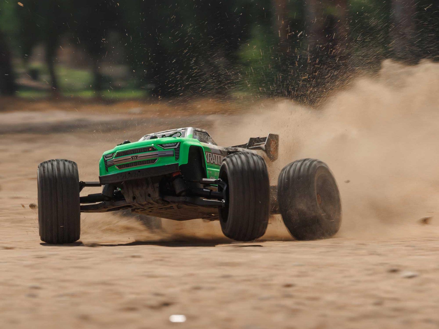 Arrma 1/10 Kraton 4X4 4S Blx Centre Diff Speed Mt (Green) C-ARA4408V2T4