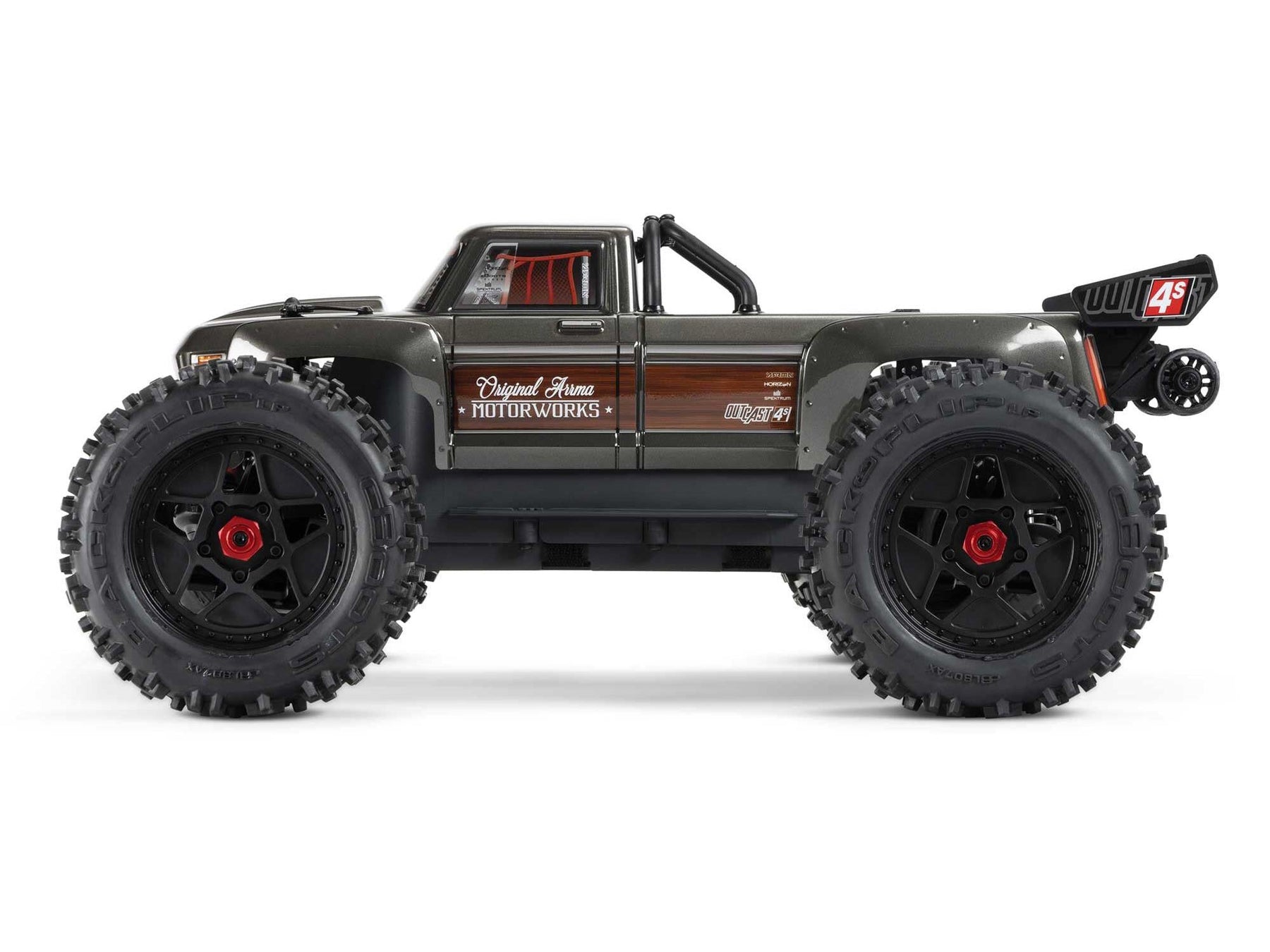 Arrma 1/10 Outcast 4X4 4S Blx Centre Diff Stunt Mt (Gunmetal) C-ARA4410V2T3