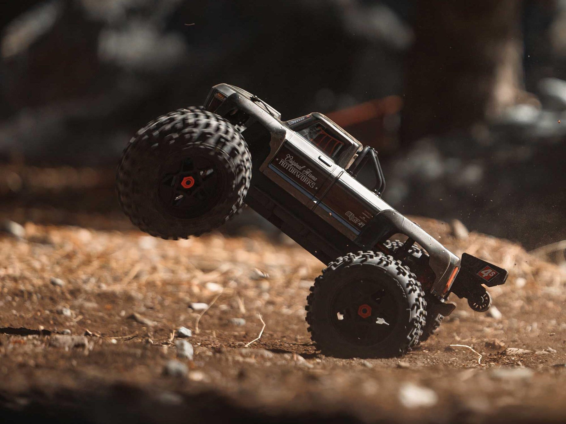Arrma 1/10 Outcast 4X4 4S Blx Centre Diff Stunt Mt (Gunmetal) C-ARA4410V2T3