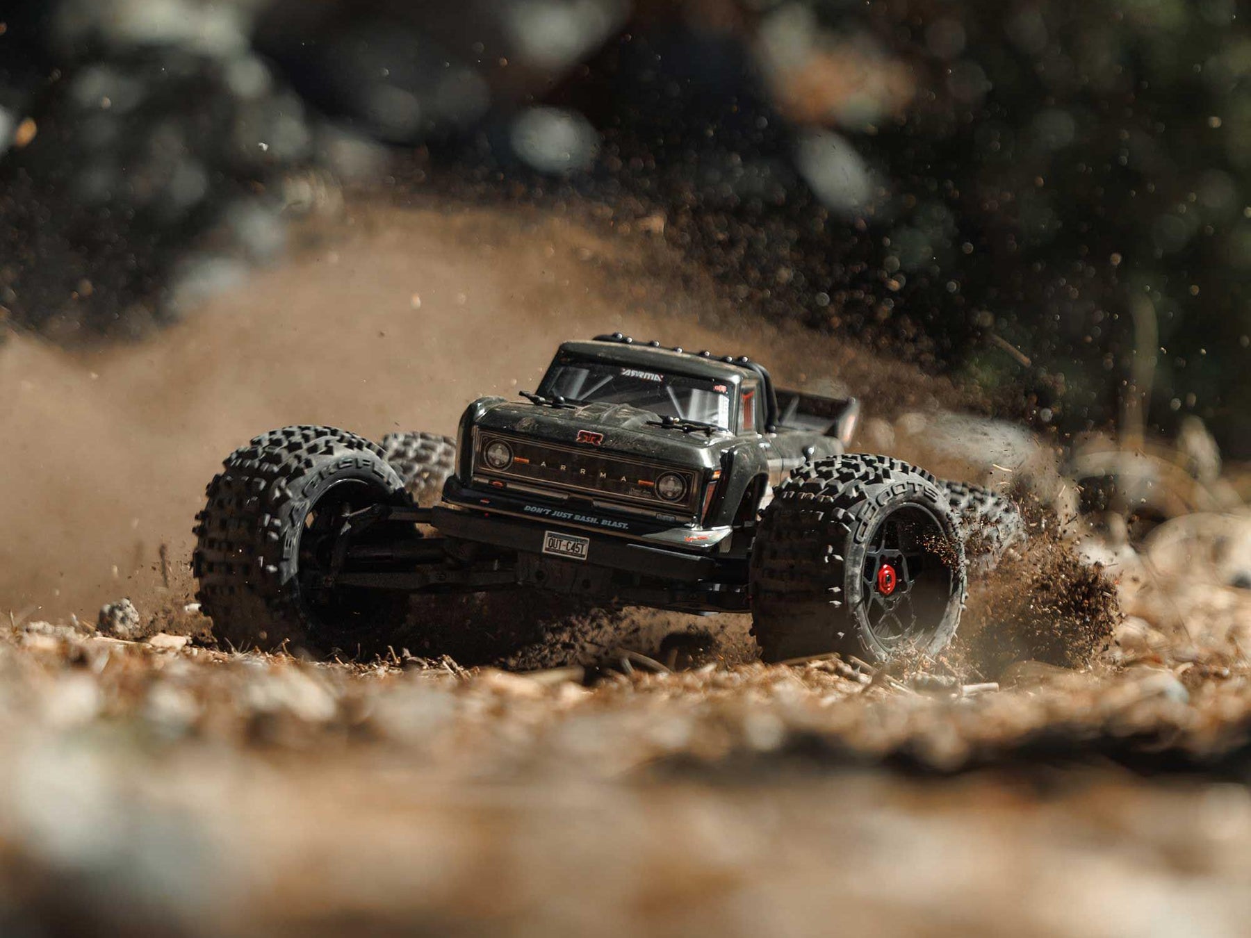 Arrma 1/10 Outcast 4X4 4S Blx Centre Diff Stunt Mt (Gunmetal) C-ARA4410V2T3