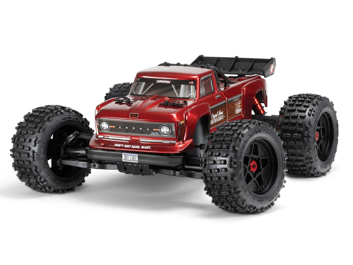 Arrma 1/10 Outcast 4X4 4S Blx Centre Diff Stunt Mt (Red) C-ARA4410V2T4