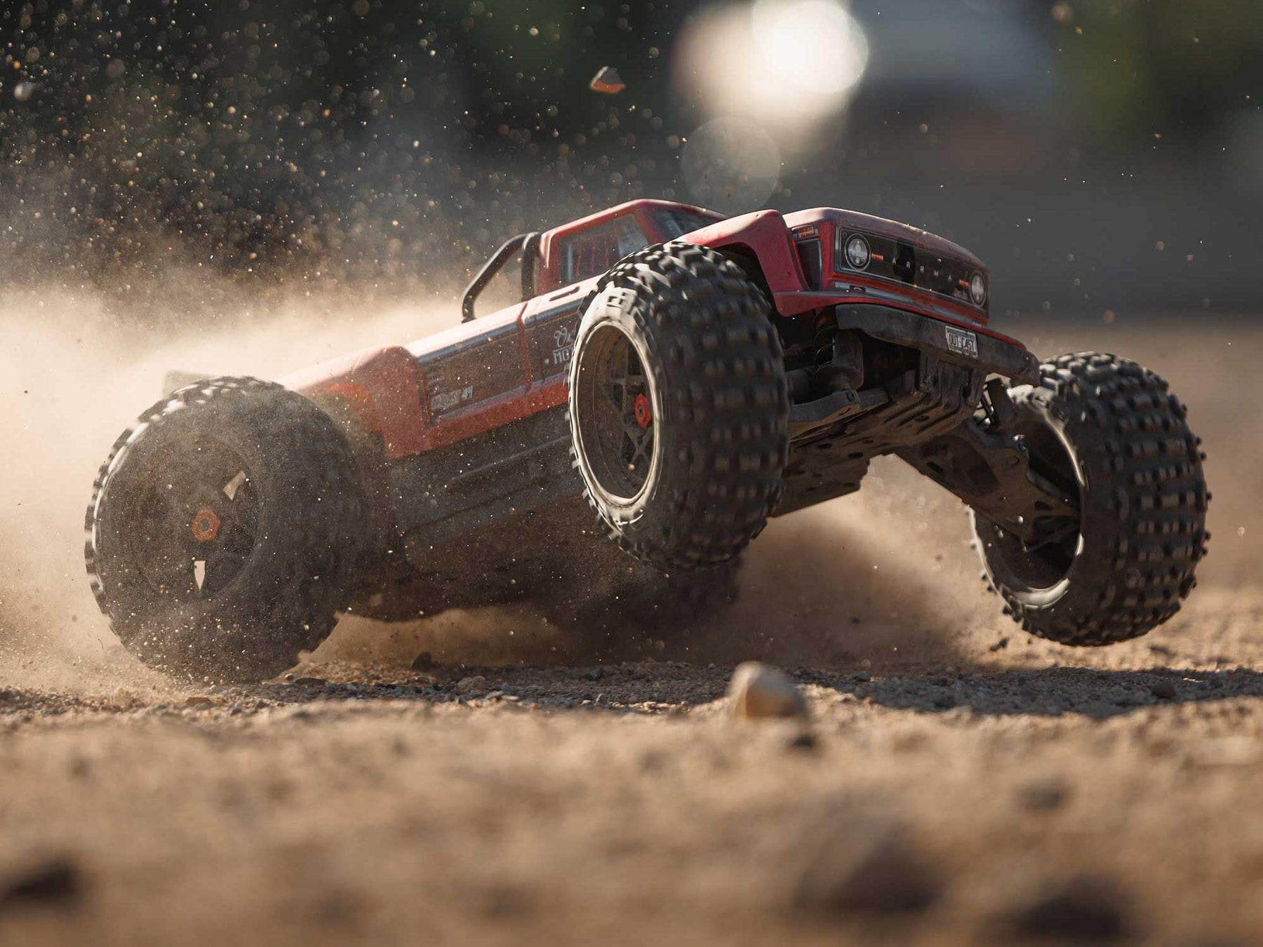 Arrma 1/10 Outcast 4X4 4S Blx Centre Diff Stunt Mt (Red) C-ARA4410V2T4
