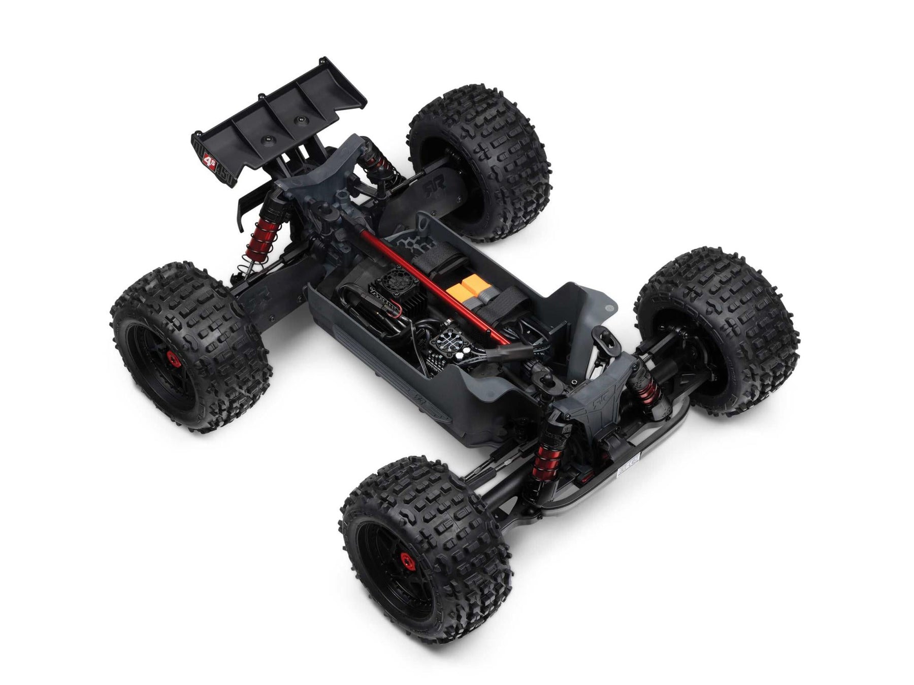 Arrma 1/10 Outcast 4X4 4S Blx Centre Diff Stunt Mt (Red) C-ARA4410V2T4