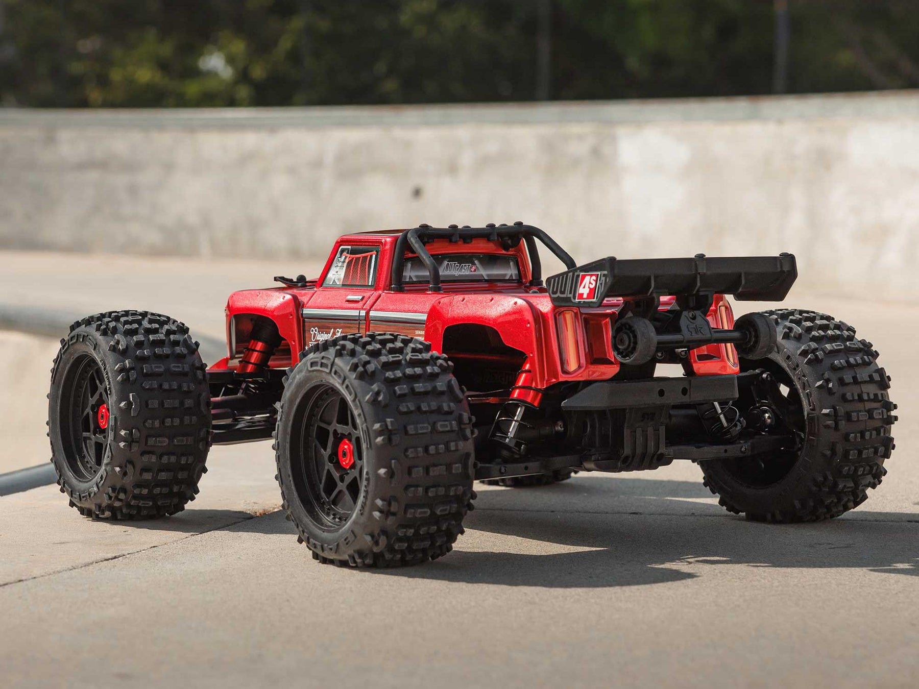 Arrma 1/10 Outcast 4X4 4S Blx Centre Diff Stunt Mt (Red) C-ARA4410V2T4