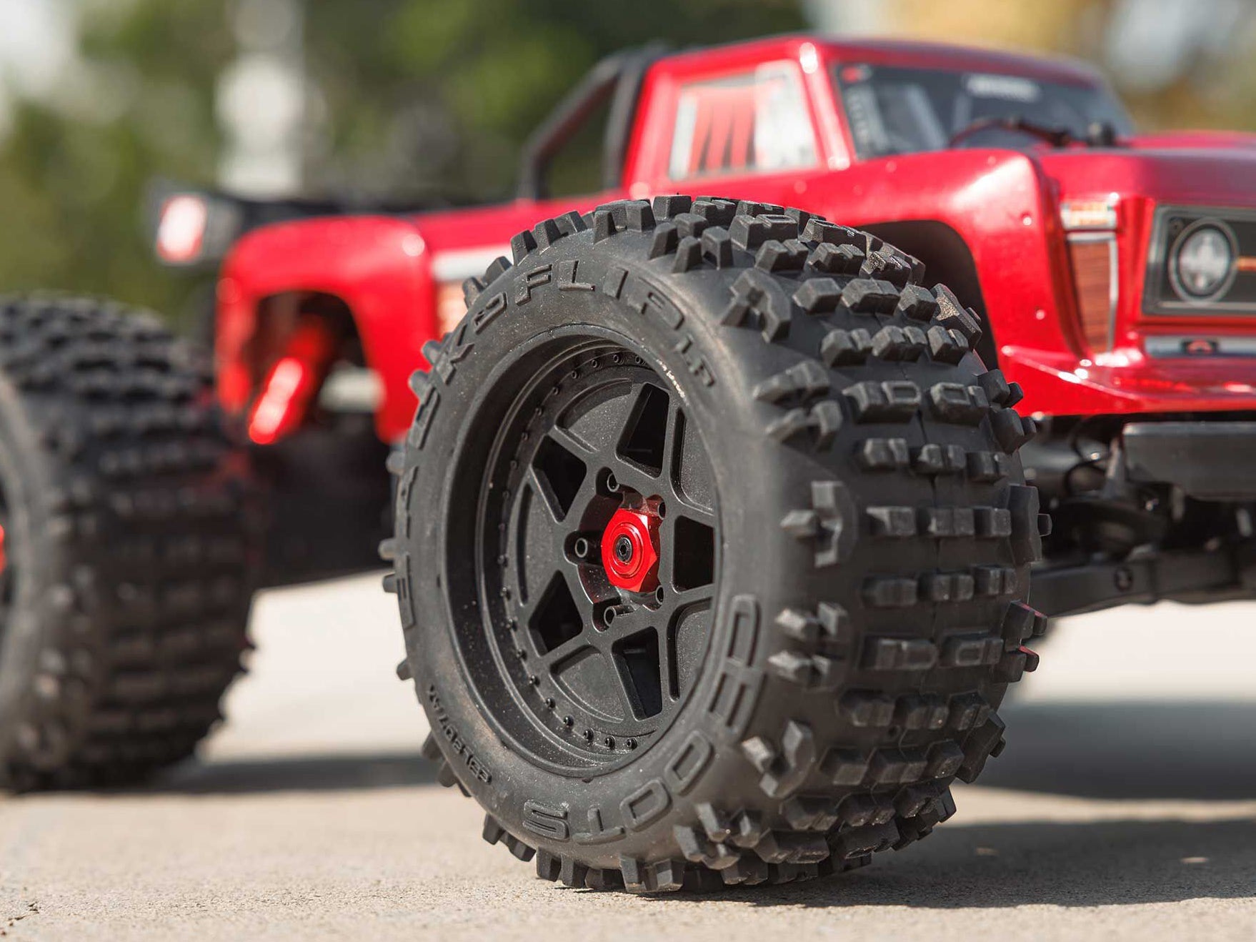 Arrma 1/10 Outcast 4X4 4S Blx Centre Diff Stunt Mt (Red) C-ARA4410V2T4