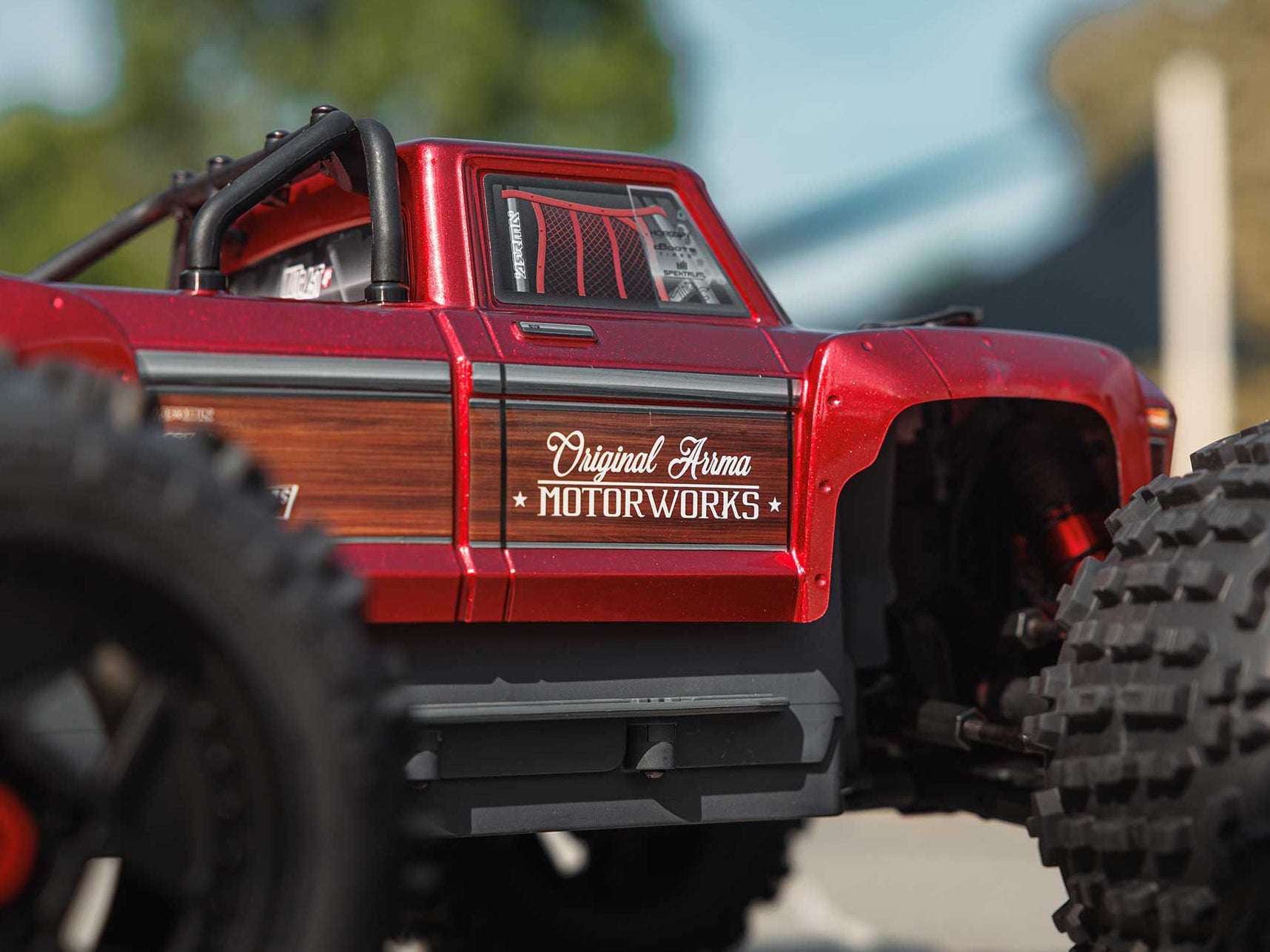 Arrma 1/10 Outcast 4X4 4S Blx Centre Diff Stunt Mt (Red) C-ARA4410V2T4