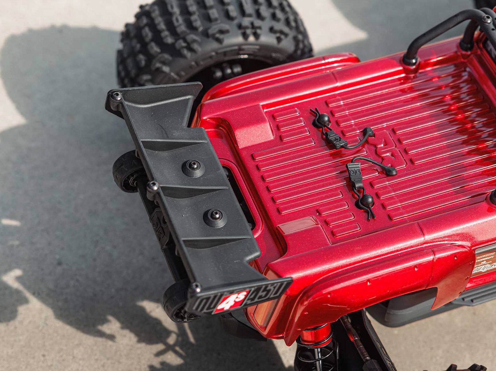Arrma 1/10 Outcast 4X4 4S Blx Centre Diff Stunt Mt (Red) C-ARA4410V2T4