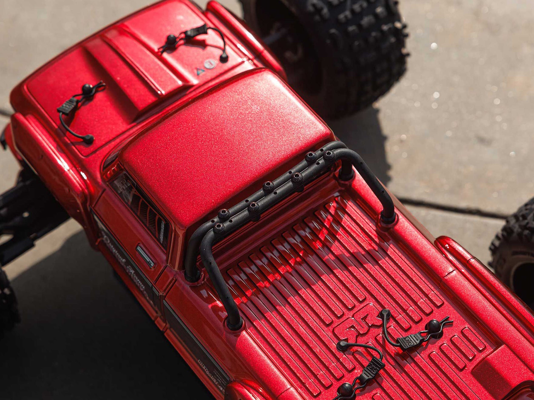Arrma 1/10 Outcast 4X4 4S Blx Centre Diff Stunt Mt (Red) C-ARA4410V2T4