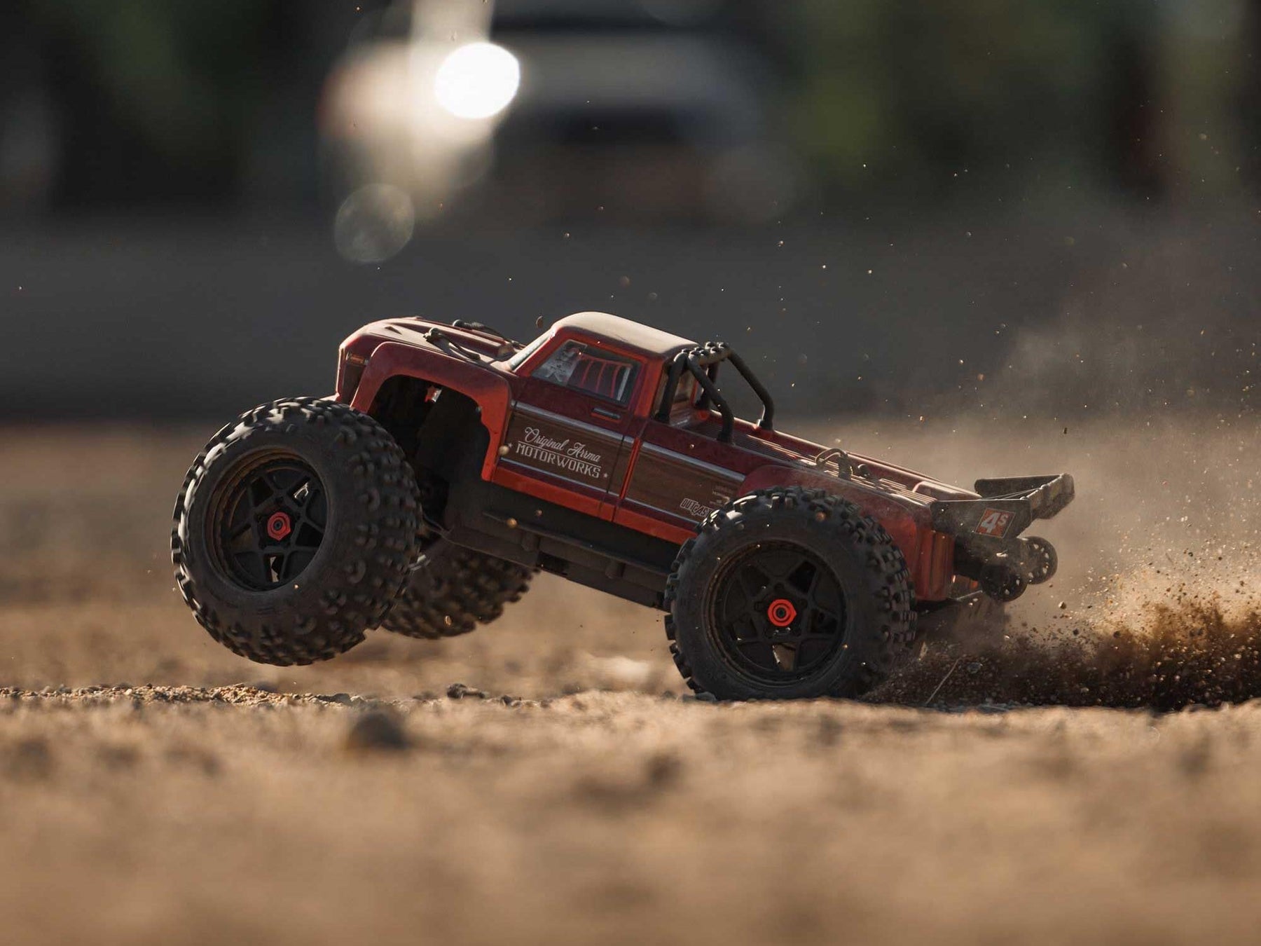 Arrma 1/10 Outcast 4X4 4S Blx Centre Diff Stunt Mt (Red) C-ARA4410V2T4