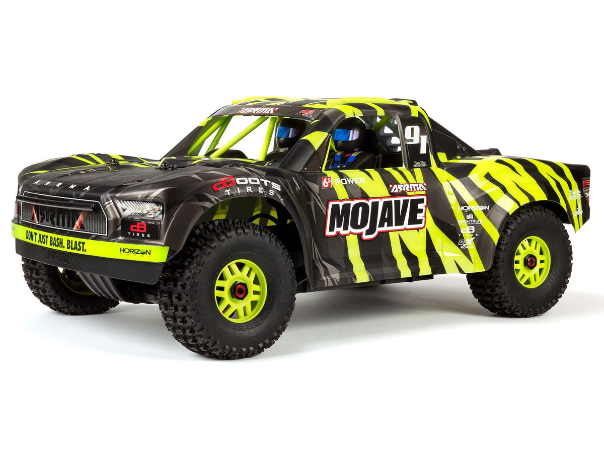Mojave 6S BLX 1/7 Desert Truck Blk/Grn C-ARA7604V2T1