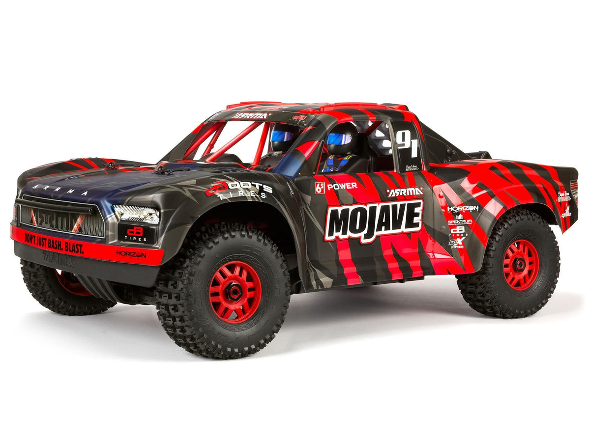 ARRMA Mojave 6S BLX 1/7 Desert Truck Blk/Red C-ARA7604V2T2