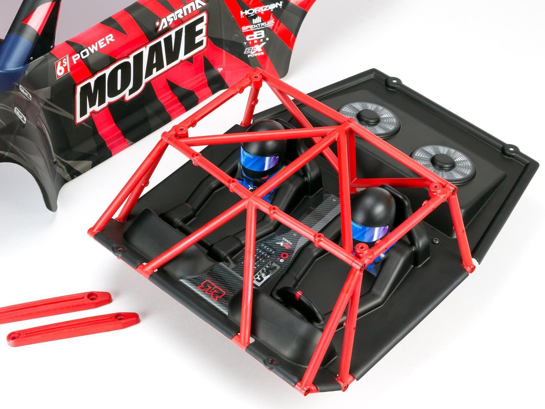ARRMA Mojave 6S BLX 1/7 Desert Truck Blk/Red C-ARA7604V2T2