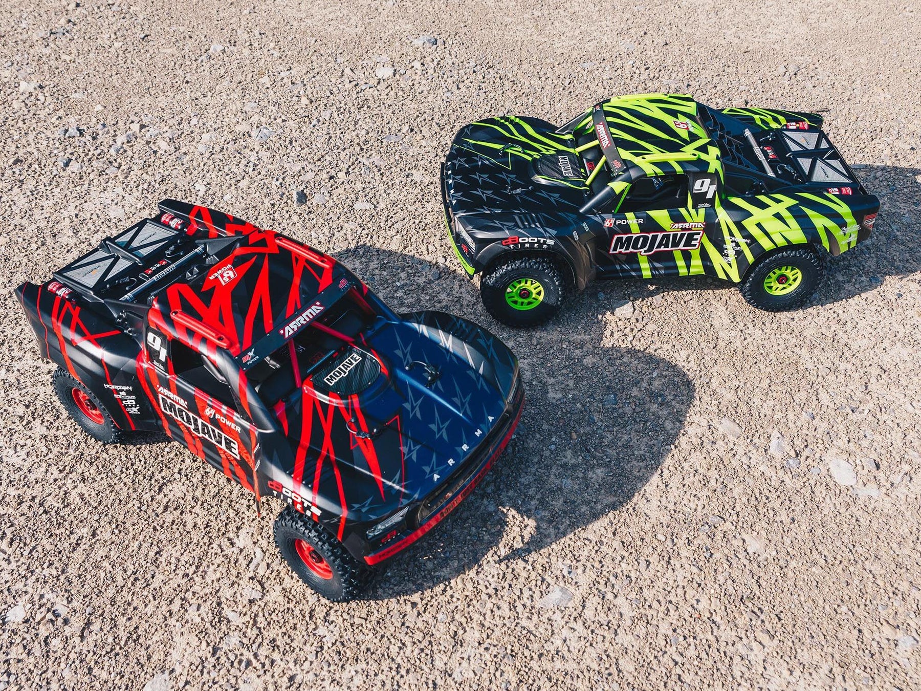 ARRMA Mojave 6S BLX 1/7 Desert Truck Blk/Red C-ARA7604V2T2