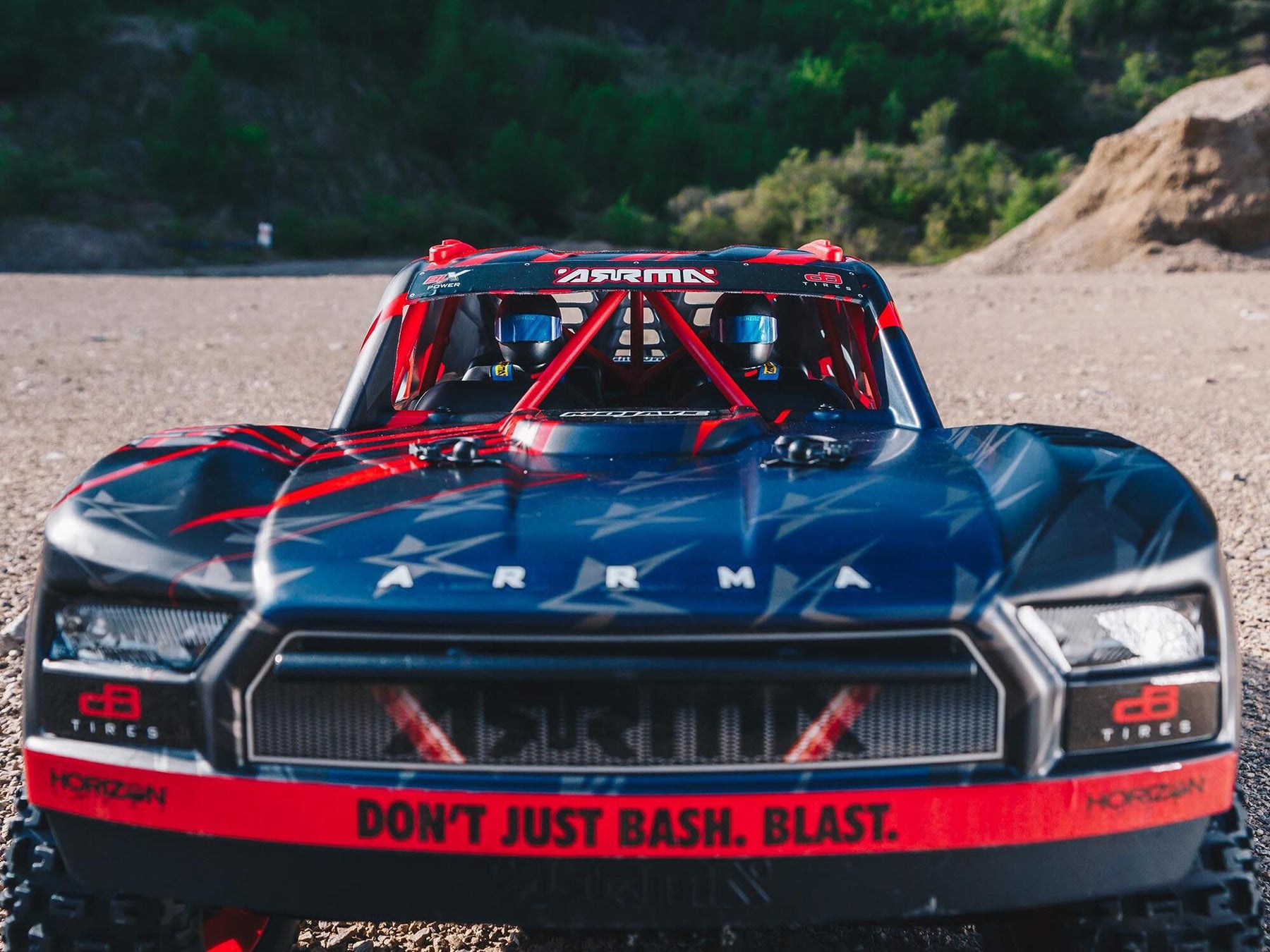 ARRMA Mojave 6S BLX 1/7 Desert Truck Blk/Red C-ARA7604V2T2