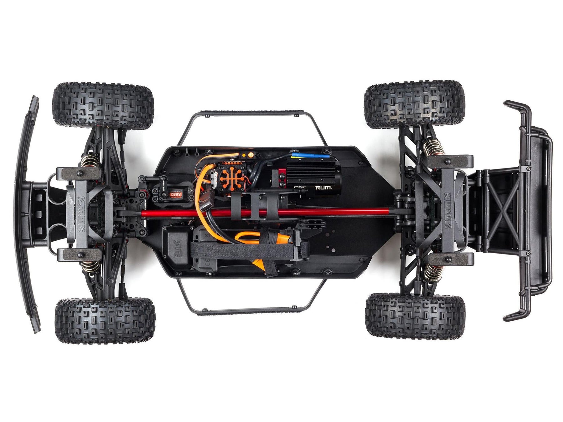 ARRMA Mojave 6S BLX 1/7 Desert Truck Blk/Red C-ARA7604V2T2