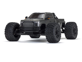 Arrma 1/7 Big Rock 6S 4X4 Blx Monster Truck RTR, Gunmetal C-ARA7612T1