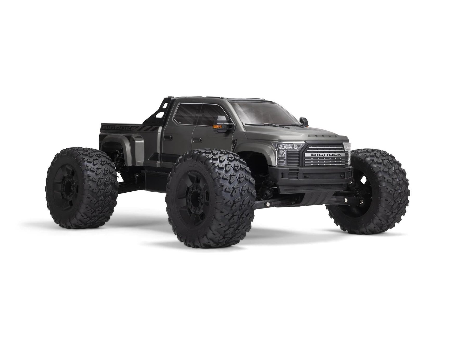 Arrma 1/7 Big Rock 6S 4X4 Blx Monster Truck RTR, Gunmetal C-ARA7612T1