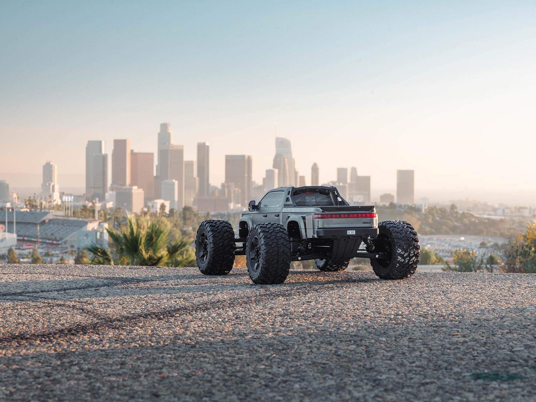 Arrma 1/7 Big Rock 6S 4X4 Blx Monster Truck RTR, Gunmetal C-ARA7612T1
