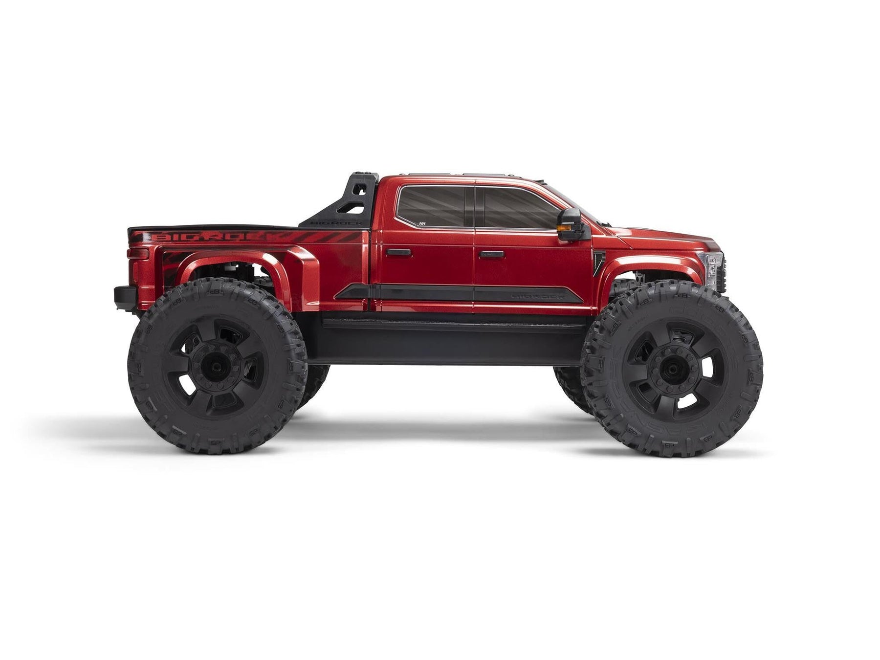 Arrma 1/7 BIG ROCK 6S 4x4 BLX Monster Truck RTR, Red C-ARA7612T2