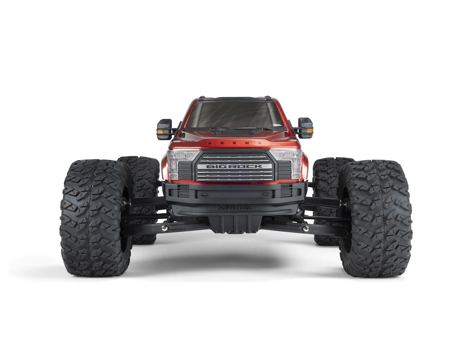 Arrma 1/7 BIG ROCK 6S 4x4 BLX Monster Truck RTR, Red C-ARA7612T2
