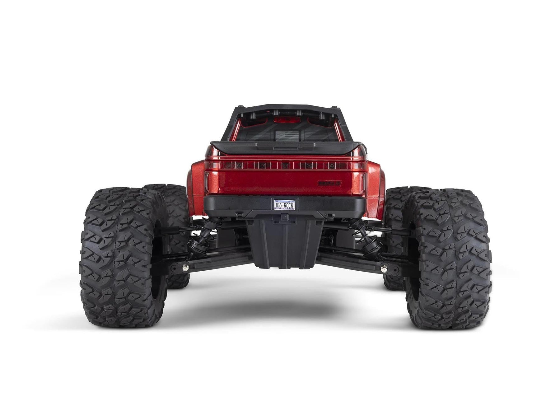Arrma 1/7 BIG ROCK 6S 4x4 BLX Monster Truck RTR, Red C-ARA7612T2