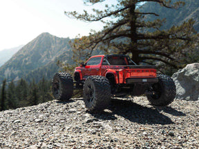 Arrma 1/7 BIG ROCK 6S 4x4 BLX Monster Truck RTR, Red C-ARA7612T2