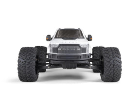 Arrma 1/7 Big Rock 6S 4X4 Blx Monster Truck RTR, White C-ARA7612T3