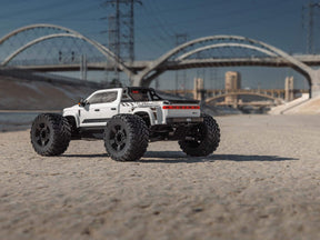 Arrma 1/7 Big Rock 6S 4X4 Blx Monster Truck RTR, White C-ARA7612T3