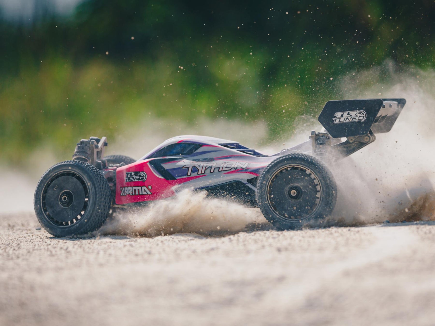 Arrma Tlr Tuned Typhon 1/8 4Wd Roller (Pink/Purple) C-ARA8306