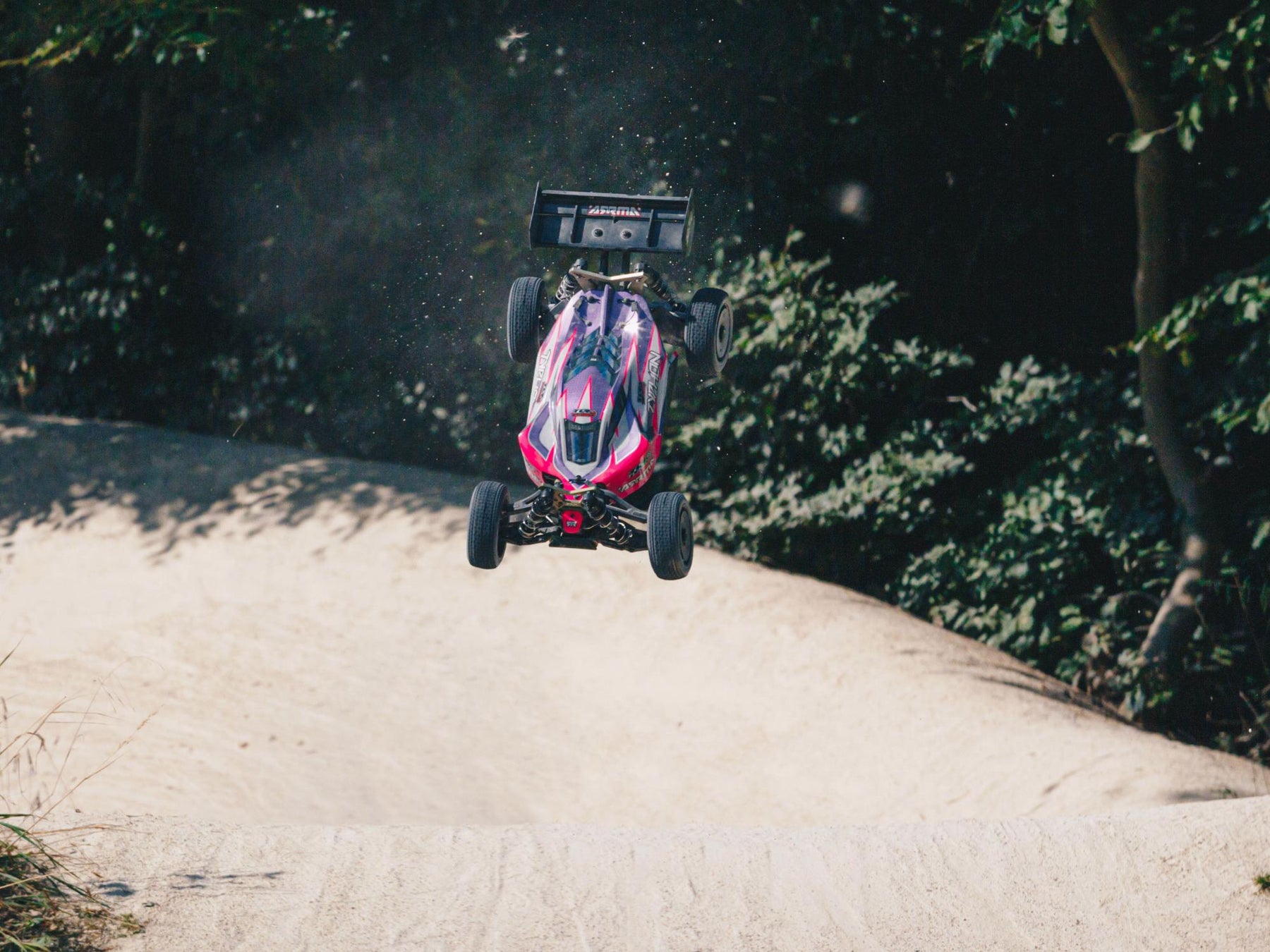 Arrma Tlr Tuned Typhon 1/8 4Wd Roller (Pink/Purple) C-ARA8306