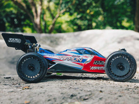 Arrma 1/8 Tlr Tuned Typhon 6S 4Wd Blx Buggy RTR, Red/Blue C-ARA8406