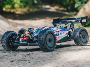 Arrma 1/8 Tlr Tuned Typhon 6S 4Wd Blx Buggy RTR, Red/Blue C-ARA8406