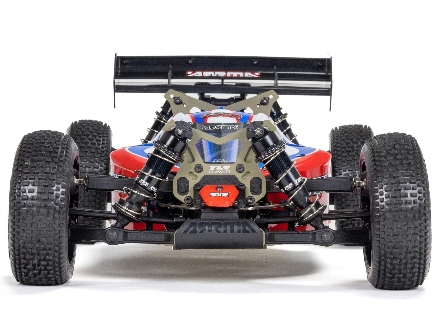 Arrma 1/8 Tlr Tuned Typhon 6S 4Wd Blx Buggy RTR, Red/Blue C-ARA8406