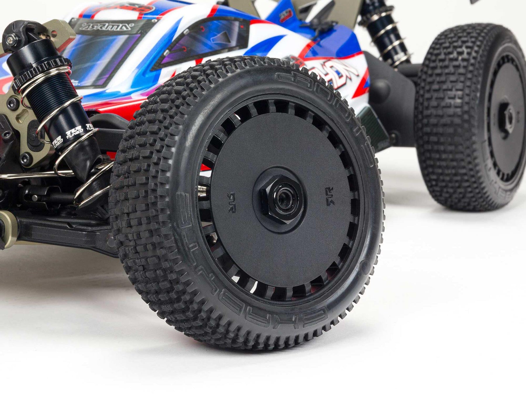 Arrma 1/8 Tlr Tuned Typhon 6S 4Wd Blx Buggy RTR, Red/Blue C-ARA8406