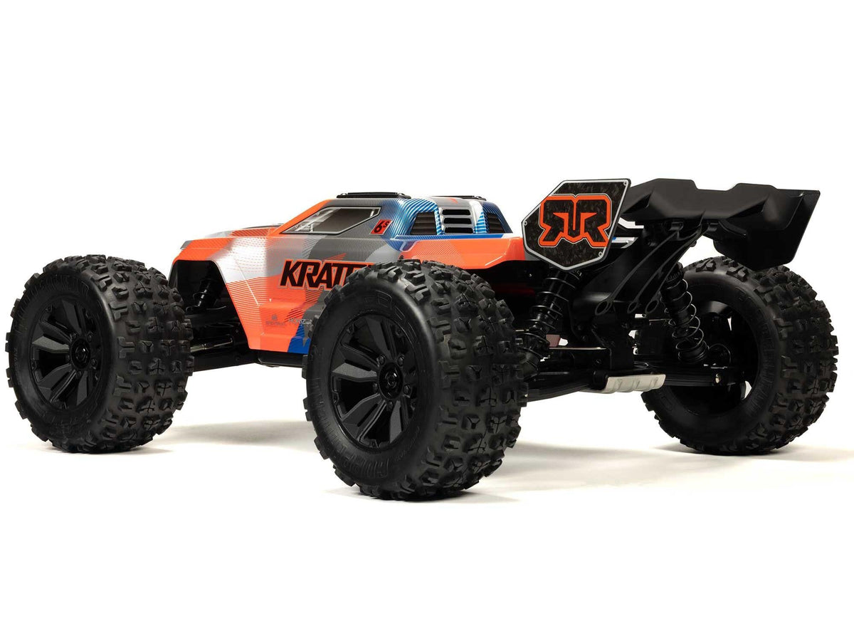 Arrma 1/8 KRATON 6S V6 4X4 BLX Speed Monster Truck RTR Orange C-ARA8608V6T2