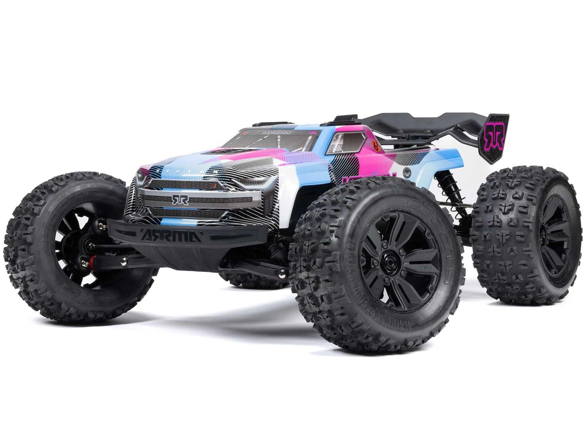 Arrma 1/8 KRATON 6S V6 4X4 BLX Speed Monster Truck RTR Pink C-ARA8608V6T2