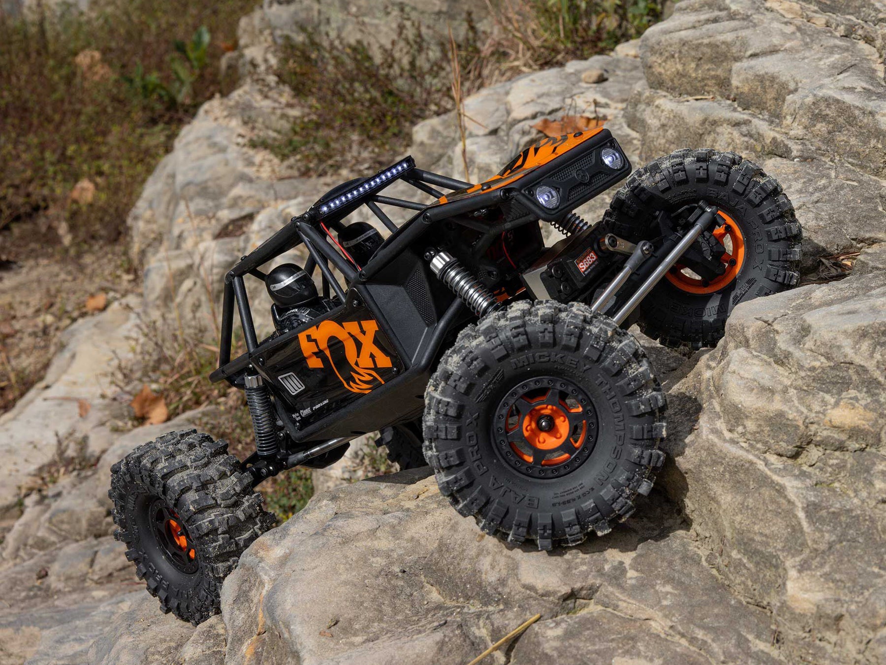 Axial 1/10 UTB10 Capra 1.9 4X4 4WS Trail Buggy - Orange C-AXI-1543T1