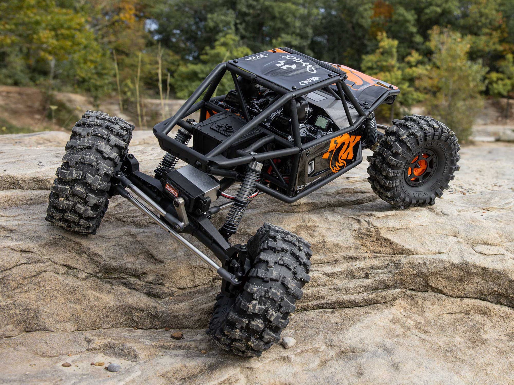 Axial 1/10 UTB10 Capra 1.9 4X4 4WS Trail Buggy - Orange C-AXI-1543T1