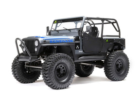1/10 SCX10 III Jeep CJ-7 4WD Brushed RTR, Grey C-AXI03008T2