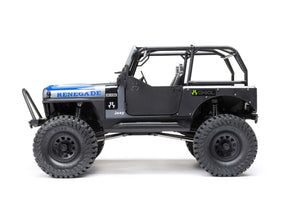 1/10 SCX10 III Jeep CJ-7 4WD Brushed RTR, Grey C-AXI03008T2