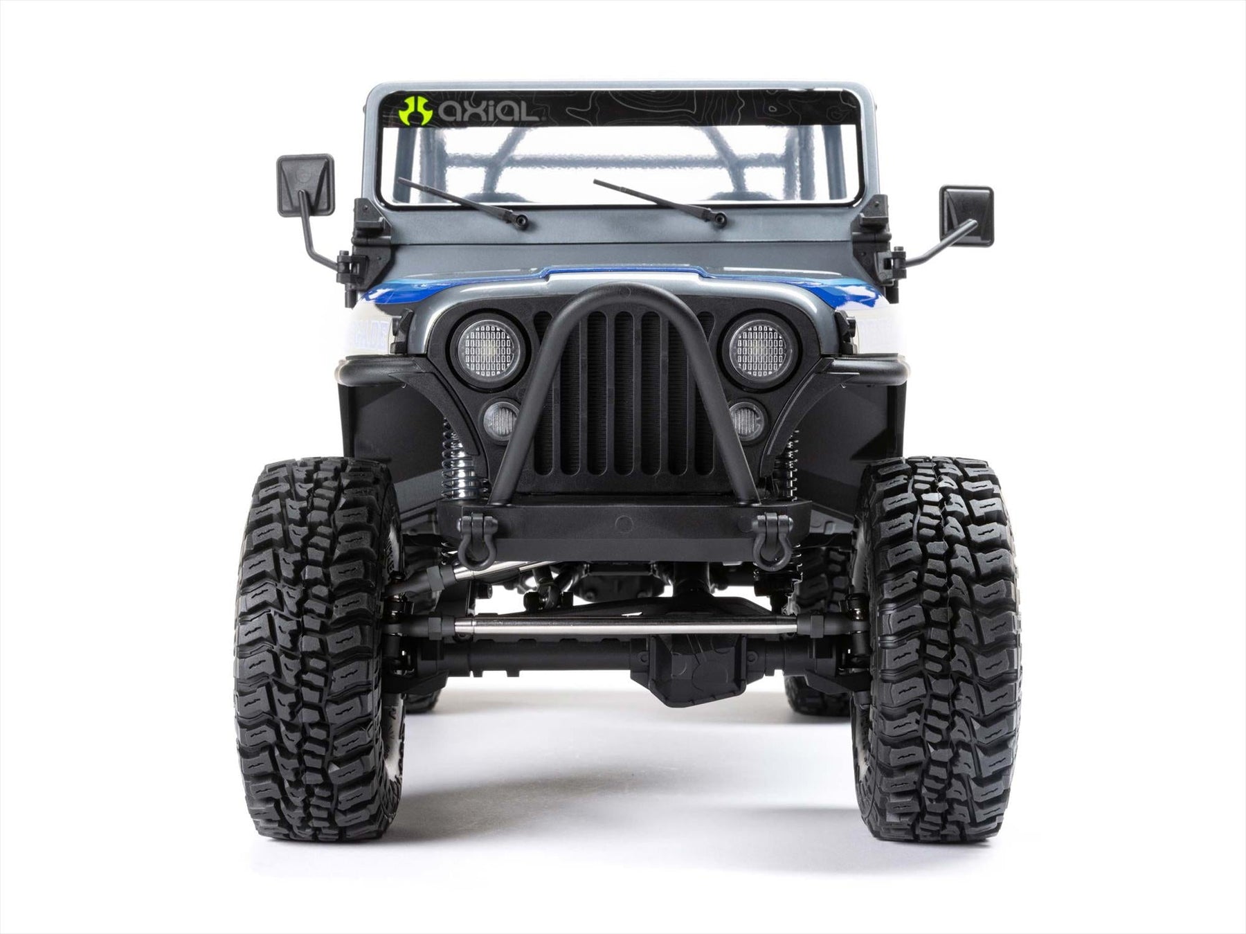 1/10 SCX10 III Jeep CJ-7 4WD Brushed RTR, Grey C-AXI03008T2