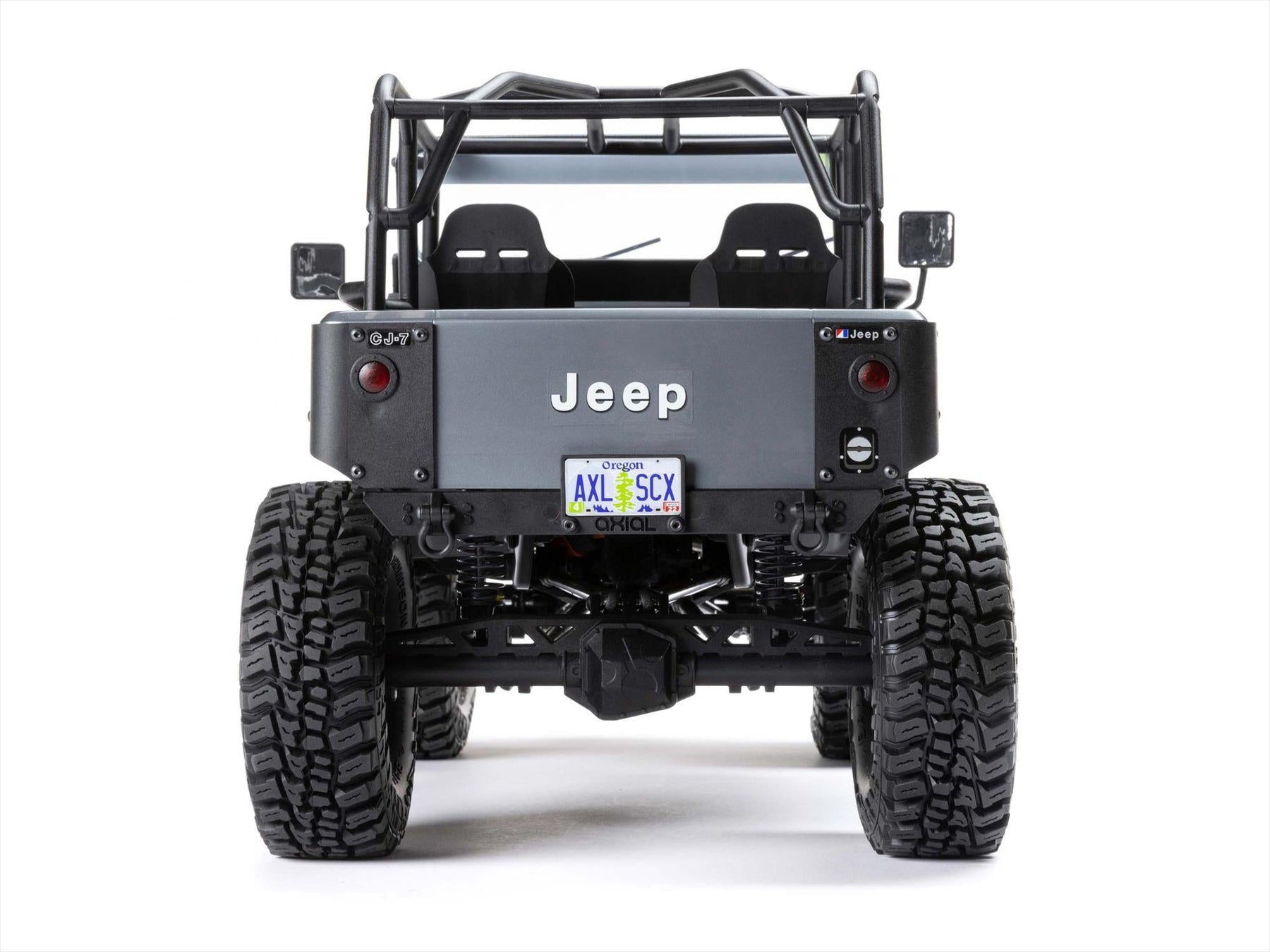 1/10 SCX10 III Jeep CJ-7 4WD Brushed RTR, Grey C-AXI03008T2