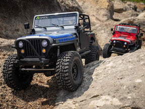 1/10 SCX10 III Jeep CJ-7 4WD Brushed RTR, Grey C-AXI03008T2