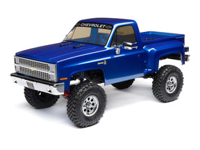 Axial 1/10 Scx10 Iii Base Camp 1982 Chevy K10 4X4 Rtr, Blue C-AXI03030T1