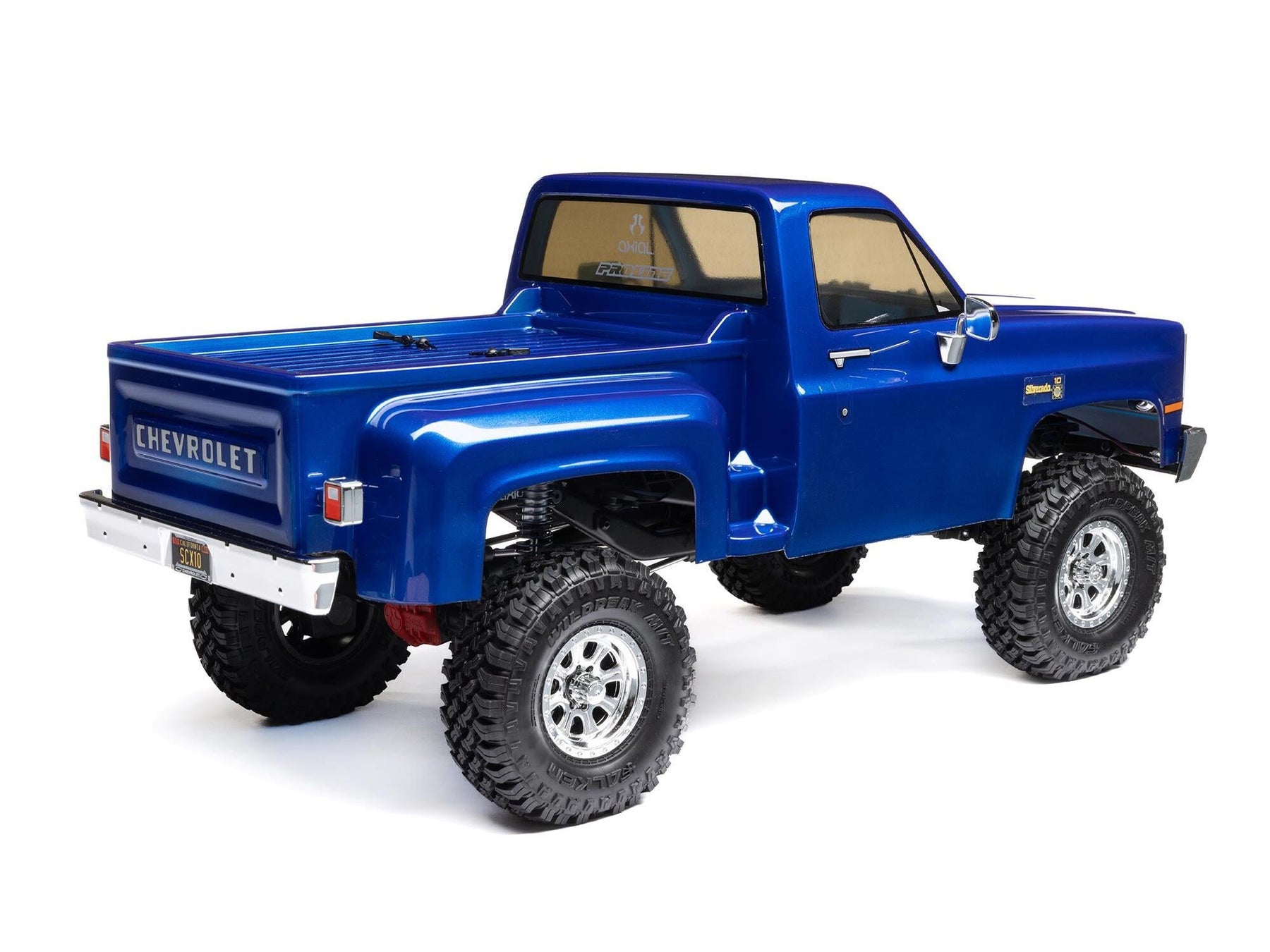 Axial 1/10 Scx10 Iii Base Camp 1982 Chevy K10 4X4 Rtr, Blue C-AXI03030T1