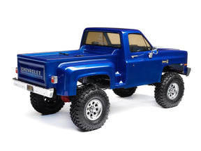 Axial 1/10 Scx10 Iii Base Camp 1982 Chevy K10 4X4 Rtr, Blue C-AXI03030T1