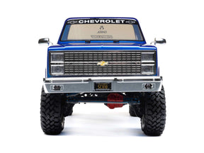 Axial 1/10 Scx10 Iii Base Camp 1982 Chevy K10 4X4 Rtr, Blue C-AXI03030T1