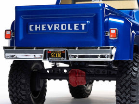 Axial 1/10 Scx10 Iii Base Camp 1982 Chevy K10 4X4 Rtr, Blue C-AXI03030T1