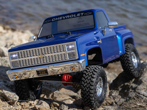 Axial 1/10 Scx10 Iii Base Camp 1982 Chevy K10 4X4 Rtr, Blue C-AXI03030T1