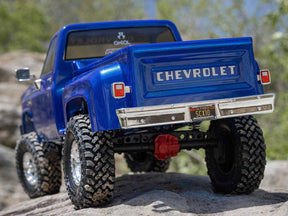 Axial 1/10 Scx10 Iii Base Camp 1982 Chevy K10 4X4 Rtr, Blue C-AXI03030T1